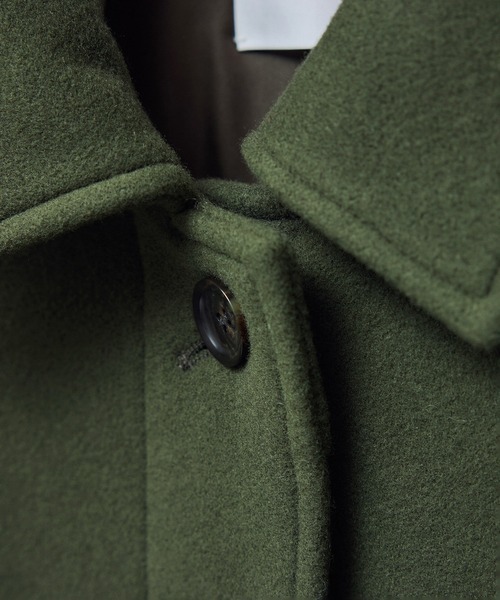 WEB限定】MANTECOウールバルマカンコート（ステンカラーコート