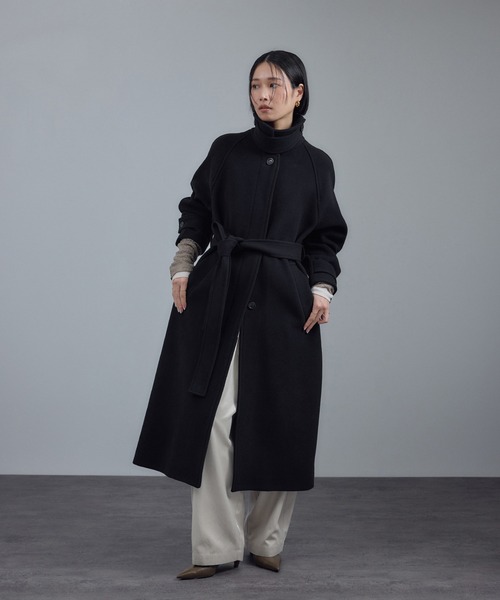 美品　アダム・エ・ロペ　MANTECO ウールコート　オーバーサイズ　ジャケット サステナブル】MANTECO ウールオーバージャケットコート