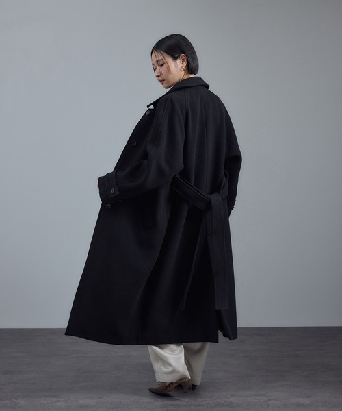 WEB限定】MANTECOウールバルマカンコート（ステンカラーコート