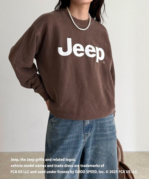 GOOD ROCK SPEED】JEEPプリント裏毛スウェット（スウェット）｜GOOD