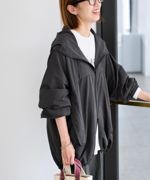 FRAMeWORK（フレームワーク）の「≪追加≫FROSTLINE 別注ライトマウンテンパーカー（マウンテンパーカー・レディース・ブラウン/ベージュ/ブラック・FREE）」の5枚目の写真