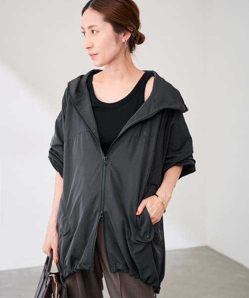 FRAMeWORK（フレームワーク）の「≪追加≫FROSTLINE 別注ライトマウンテンパーカー（マウンテンパーカー・レディース・ブラウン/ベージュ/ブラック・FREE）」の22枚目の写真