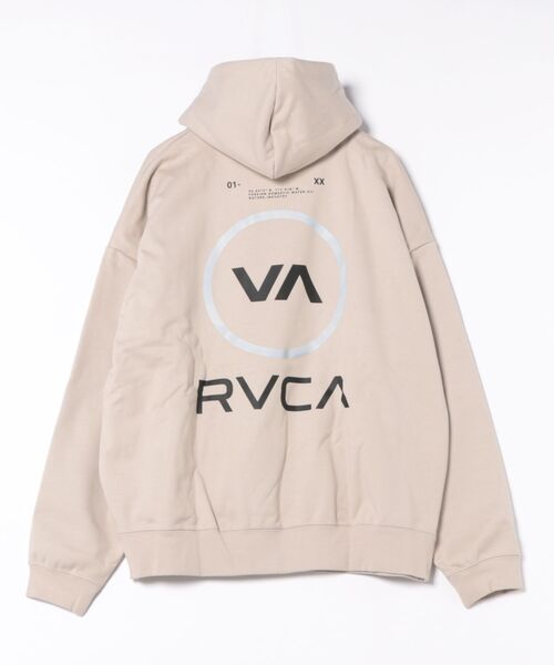 RVCA（ルーカ）の「RVCA/ルーカ REFRECTIVE WRWB LOGO HD パーカー BF042-P02（パーカー・メンズ・カーキブラウン/ストーン/ブラック・L/M/XL）」の5枚目の写真