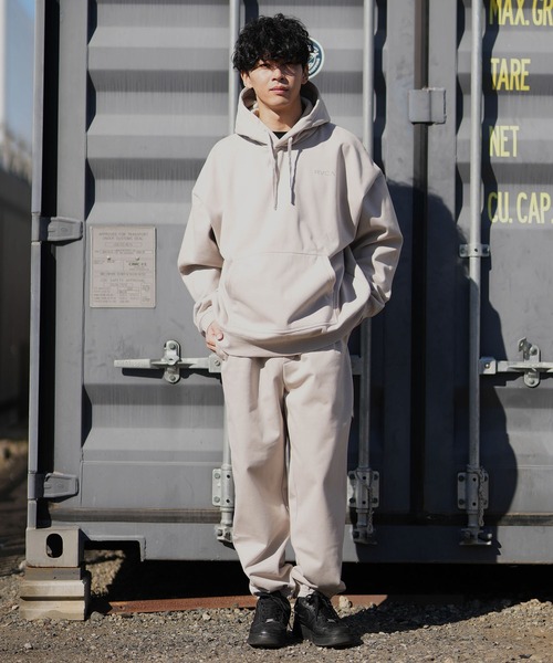 RVCA（ルーカ）の「RVCA/ルーカ REFRECTIVE WRWB LOGO HD パーカー BF042-P02（パーカー・メンズ・カーキブラウン/ストーン/ブラック・L/M/XL）」の8枚目の写真