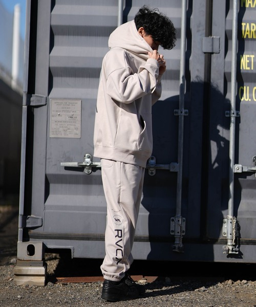 RVCA（ルーカ）の「RVCA/ルーカ REFRECTIVE WRWB LOGO HD パーカー BF042-P02（パーカー・メンズ・カーキブラウン/ストーン/ブラック・L/M/XL）」の11枚目の写真