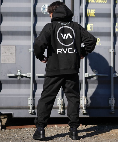 RVCA（ルーカ）の「RVCA/ルーカ REFRECTIVE WRWB LOGO HD パーカー BF042-P02（パーカー・メンズ・カーキブラウン/ストーン/ブラック・L/M/XL）」の15枚目の写真
