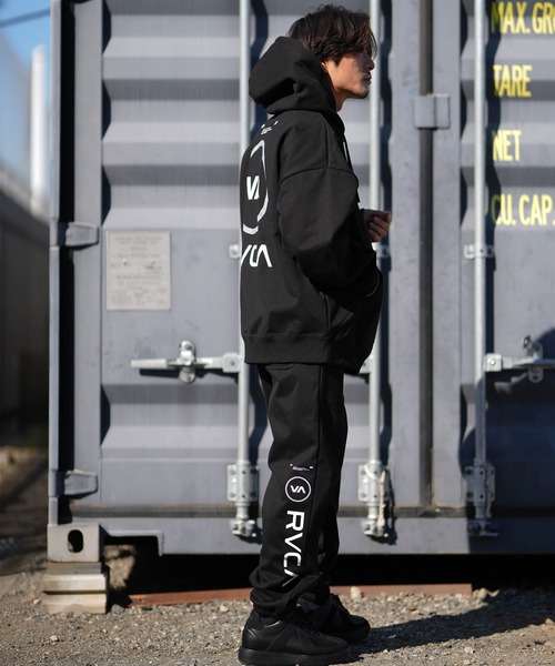 RVCA（ルーカ）の「RVCA/ルーカ REFRECTIVE WRWB LOGO HD パーカー BF042-P02（パーカー・メンズ・カーキブラウン/ストーン/ブラック・L/M/XL）」の17枚目の写真