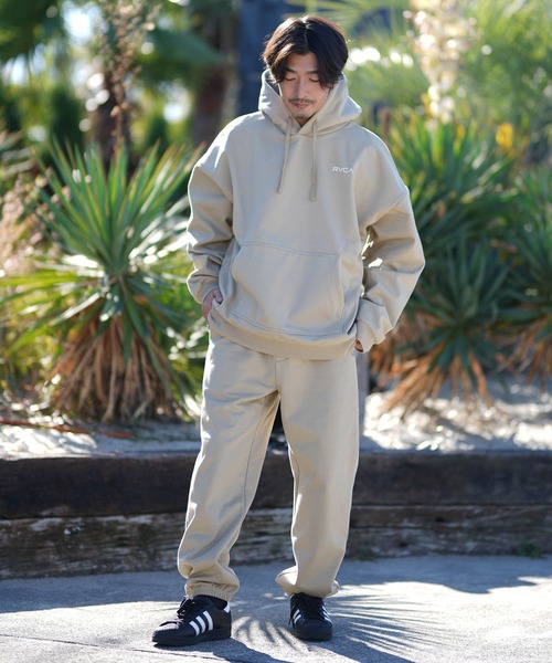 RVCA（ルーカ）の「RVCA/ルーカ REFRECTIVE WRWB LOGO HD パーカー BF042-P02（パーカー・メンズ・カーキブラウン/ストーン/ブラック・L/M/XL）」の20枚目の写真