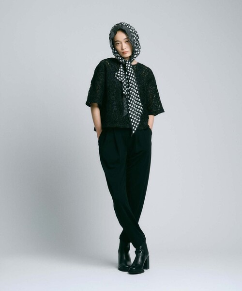 BIANCA(ビアンカ)の「【再入荷】【オケージョン/デイリー】洗えるレースブラウスT <追加生産>(シャツ/ブラウス・レディース・ブラック/ホワイト・38)」の11枚目の写真