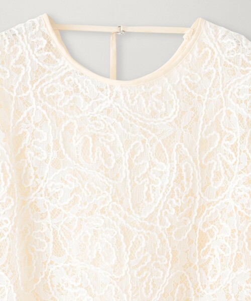 BIANCA(ビアンカ)の「【再入荷】【オケージョン/デイリー】洗えるレースブラウスT <追加生産>(シャツ/ブラウス・レディース・ブラック/ホワイト・38)」の19枚目の写真