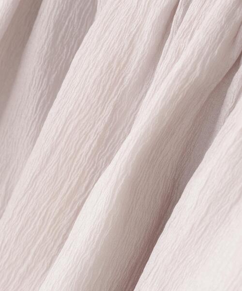 NATURAL BEAUTY BASIC（ナチュラルビューティーベーシック）の「◇ペプラムシャーリングブラウス（シャツ/ブラウス・レディース・ピンク/ダークブラウン/グレー・SMALL/MEDIUM）」の17枚目の写真