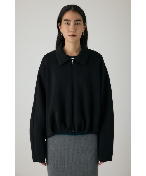 crie conforto(クリーコンフォルト)の「ダンボールバルーンブルゾン 秋服 / 冬服 / 長袖 / 羽織り/ アウター(ブルゾン・レディース・ブラック/グレー・FREE)」の8枚目の写真