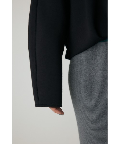 crie conforto(クリーコンフォルト)の「ダンボールバルーンブルゾン 秋服 / 冬服 / 長袖 / 羽織り/ アウター(ブルゾン・レディース・ブラック/グレー・FREE)」の13枚目の写真