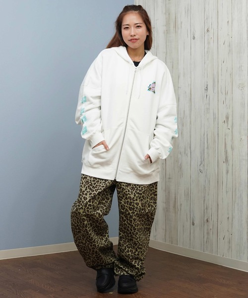 Dickies（ディッキーズ）の「Dickies/ディッキーズ ペインターパンツ ダブルニー チノパン 81461400（チノパンツ・レディース・カモフラージュ/ブラック/レオパード/ダークブラウン・L/M）」の10枚目の写真