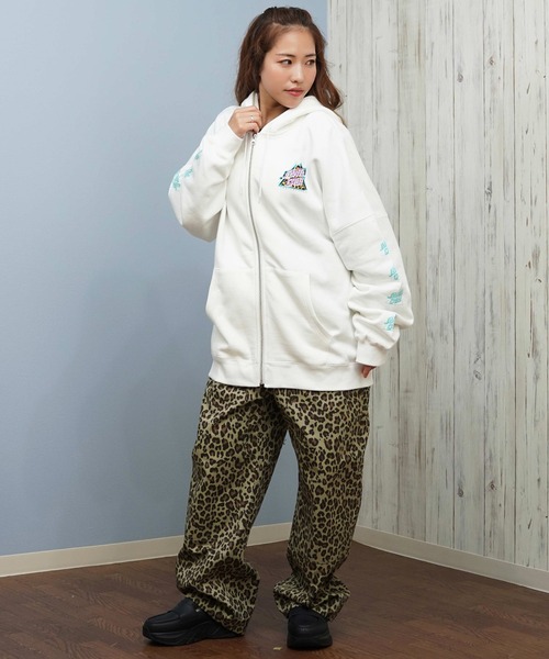 Dickies（ディッキーズ）の「Dickies/ディッキーズ ペインターパンツ ダブルニー チノパン 81461400（チノパンツ・レディース・カモフラージュ/ブラック/レオパード/ダークブラウン・L/M）」の9枚目の写真