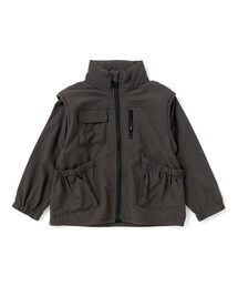 黒 ナイロンジャケット フード付き 複数ポケット 裏地付きフードジャケット - ブラック | ZARA Japan / 日本