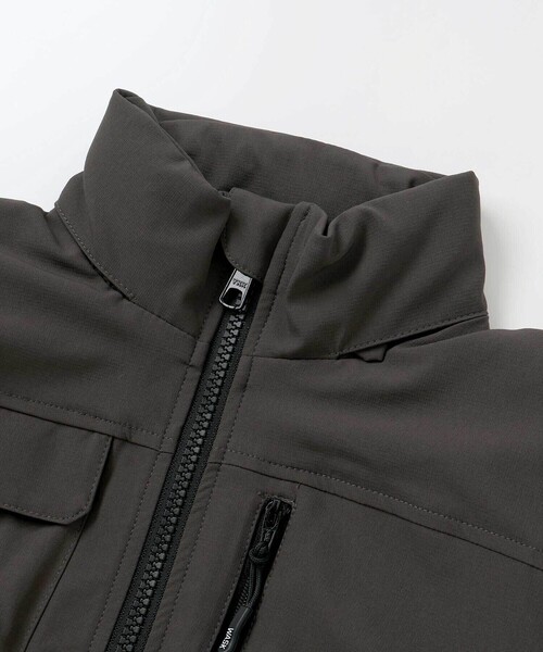 WASK(ワスク)の「袖取り外しワークポケットジャケット(100~160cm)(ナイロンジャケット・キッズ・ブラック/ベージュ・140cm/160cm/150cm/130cm)」の9枚目の写真