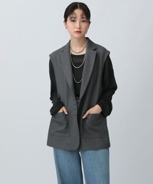 LEPSIM | テーラードベストAW　581654(ベスト)