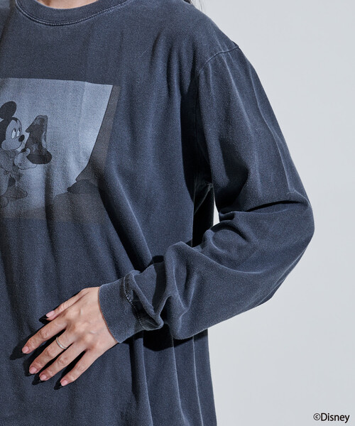 Disney FANTASIA ロングスリーブT FREAK'S STORE/【DISNEY FANTASIA】 ボックスカラーフロント