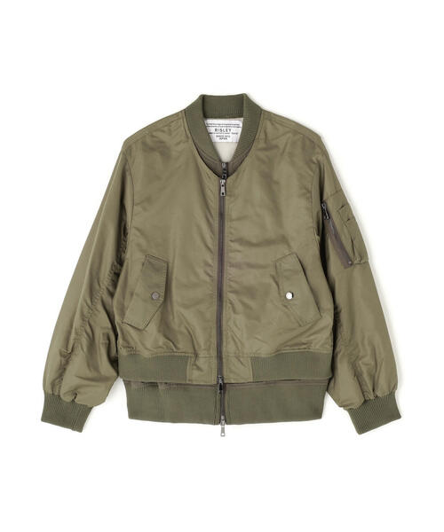 Risley（リズレー）の「Risley/リズレー/肩掛ケMA-1（MA-1）」 - WEAR