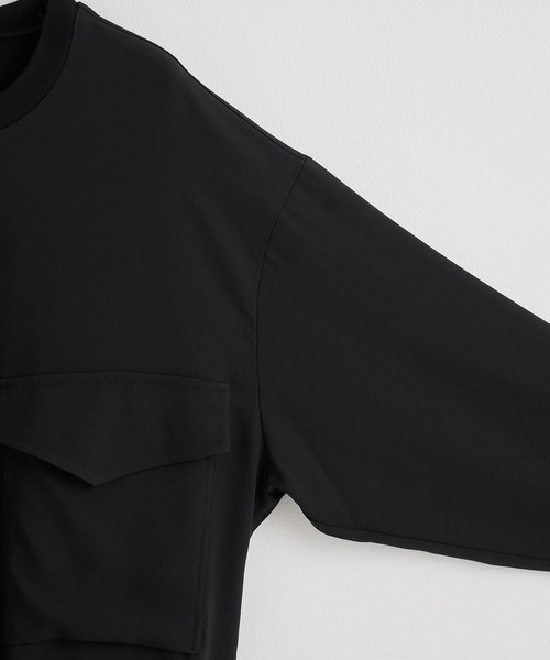 UJOH(ウジョー)の「【UJOH HOMME / ウジョーオム】Pocket Long Sleeve Pullover(Tシャツ/カットソー・メンズ・ブラック/ブラウン・4/5)」の8枚目の写真