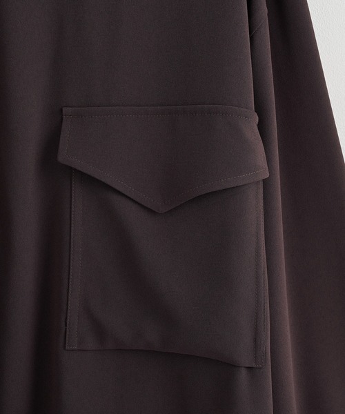 UJOH(ウジョー)の「【UJOH HOMME / ウジョーオム】Pocket Long Sleeve Pullover(Tシャツ/カットソー・メンズ・ブラック/ブラウン・4/5)」の5枚目の写真