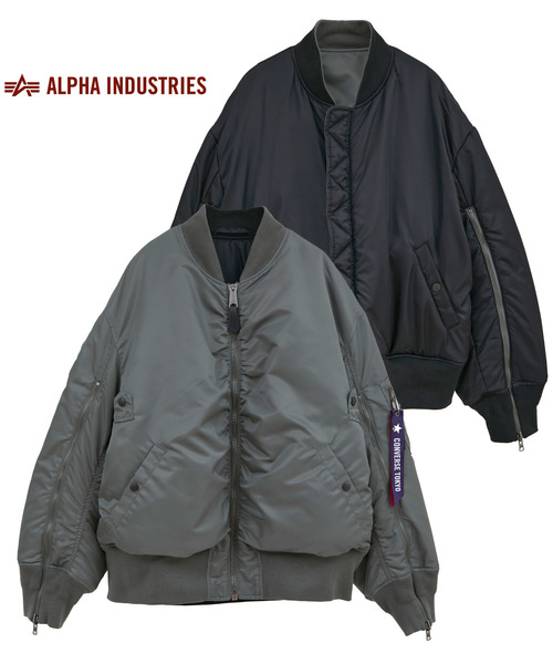【別注】ALPHA INDUSTRIES URiD MA-1 コーチジャケット Alpha Industries（アルファインダストリーズ）の「ALPHA