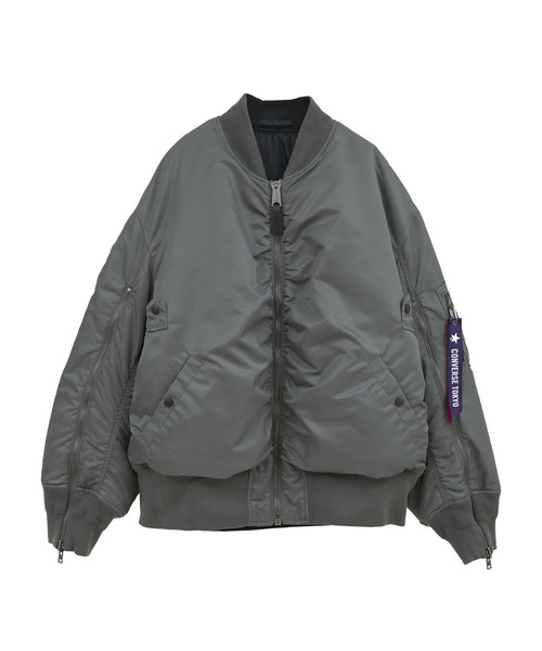 CONVERSE TOKYO × ALPHA INDUSTRIES】REVERSIBLE MA-1 BOMBER JACKET