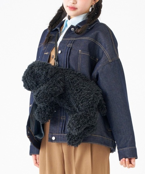 ショルダーバッグ ぬいぐるみ ”トイプードル”（ショルダーバッグ