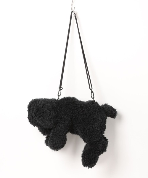 プードルです★ ショルダーバッグ ぬいぐるみ ”トイプードル”（ショルダーバッグ