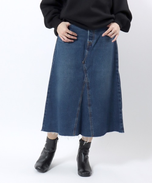 セール】Levi's（リーバイス）HR A-LINE DECON SKIRT SECRET