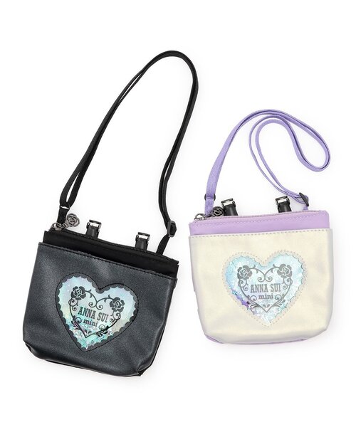 ハートローズ窓ファスナーつきスマートポケット（ポーチ）｜ANNA SUI