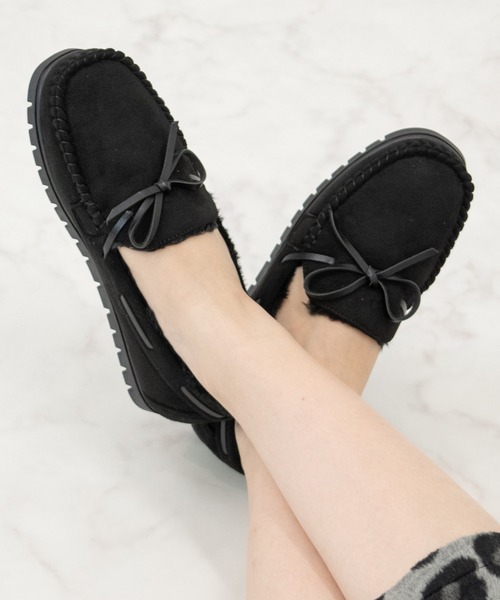 Bridget Birkin(ブリジットバーキン)の「【Bridget Birkin】カジュアルモカシンシューズ(551660)(モカシン/デッキシューズ・レディース・ベージュ系その他/ブラック系その他/グレー系その他・S/M/LL/L)」の10枚目の写真
