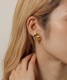 【ORLEAN】ニュアンスハートモチーフ ピアス