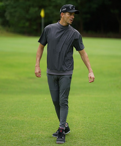 DIVINER GOLF（ディバイナー ゴルフ）の「【DIVINER GOLF】シャカジョガーパンツ メンズ ゴルフウェア ナイロン 春服（ゴルフグッズ・メンズ・ブラック/チャコール/ホワイト・XL/L/M/XXL）」の12枚目の写真