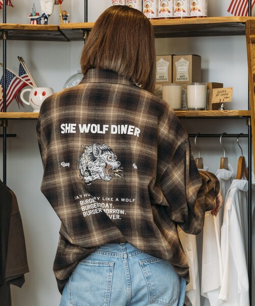 セール】限定展開 SHE WOLF DINER×FREAK'S STORE/シーウルフダイナー