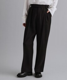 OPAQUE.CLIP | 【es】タックワイドストレートパンツ【洗濯機洗い可/防シワ/UVケア/接触冷感/吸水速乾】(その他パンツ)