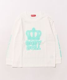 BABYDOLL（ベビードール）の「親子お揃い BIGネオン発泡プリントロンT 1056K（Tシャツ/カットソー・キッズ）」