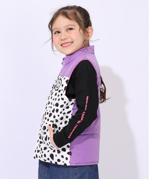 BABYDOLL（ベビードール）の「親子お揃い BIGネオン発泡プリントロンT 1056K（Tシャツ/カットソー・キッズ・ホワイト/ブラック/ホワイト系その他・90cm/100cm/110cm/120cm/140cm/80ｃｍ/130cm/150cm）」の6枚目の写真