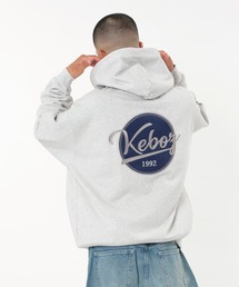 Keboz グレー フード付きパーカー M Keboz ケボズ グレー フード付きパーカー Mサイズ - メルカリ