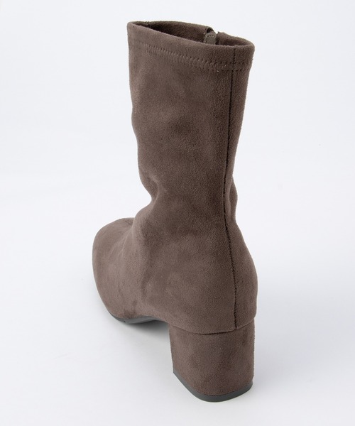 スクエアショートブーツ（ブーツ）｜Honeys（ハニーズ）のファッション