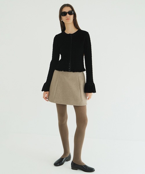 SHIRRING DESIGN BLOUSE（シャツ/ブラウス）｜CLANE（クラネ）の