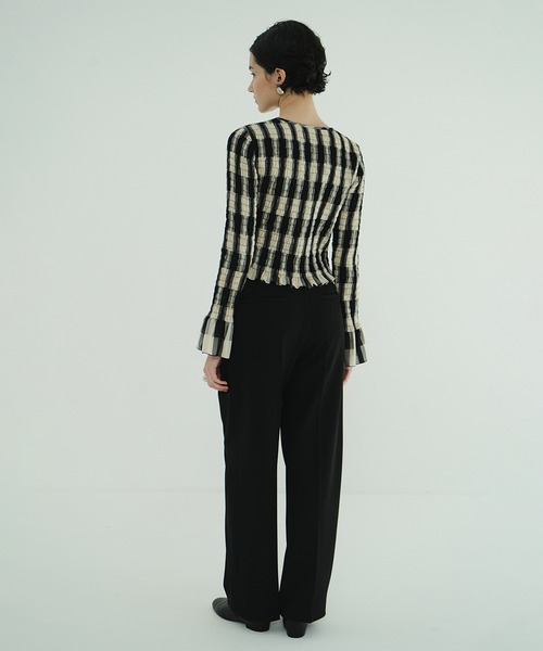 SHIRRING DESIGN BLOUSE（シャツ/ブラウス）｜CLANE（クラネ）の