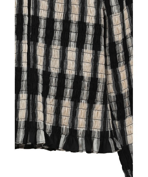 SHIRRING DESIGN BLOUSE（シャツ/ブラウス）｜CLANE（クラネ）の