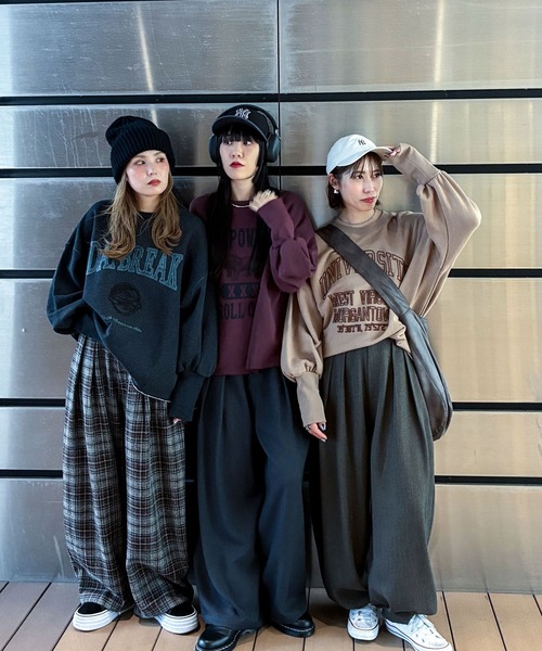 セール】【MODE NORM CORE]】マトンスリーブスウェットプルオーバー