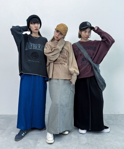 MODE NORM CORE]】マトンスリーブスウェットプルオーバー