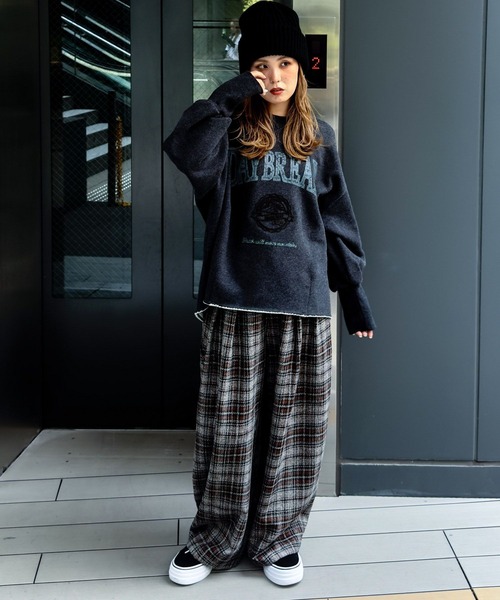 ニコアンド MODE NORM COREマトンスリーブスウェットプルオーバー MODE NORM CORE] マトンスリーブスウェットプルオーバー | [公式