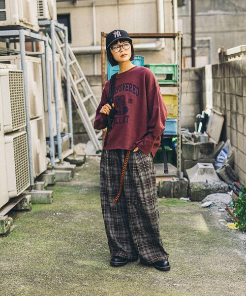 セール】【MODE NORM CORE]】マトンスリーブスウェットプルオーバー