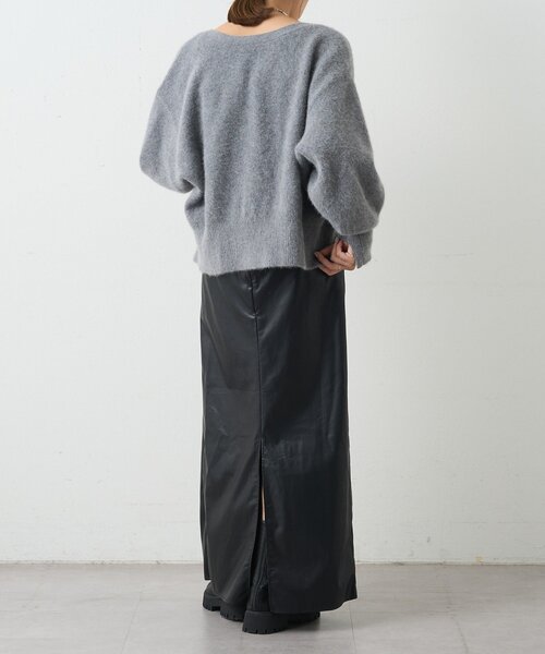 SHENERY（シーナリー）の「レザーキャミワンピース（ワンピース・レディース・ブラック・36/38）」の16枚目の写真