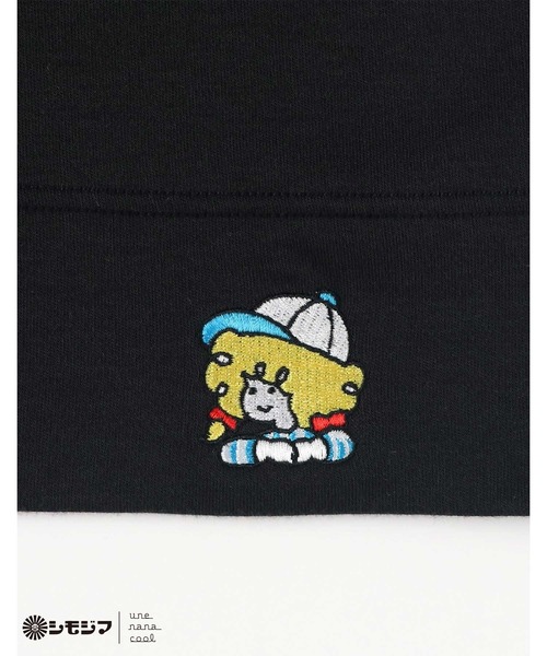 une nana cool（ウンナナクール）の「MADE WITH シモジマ 裏起毛　あったかシャツ（インナーウェア/肌着・レディース・ブラック/ピンク・L/M）」の8枚目の写真